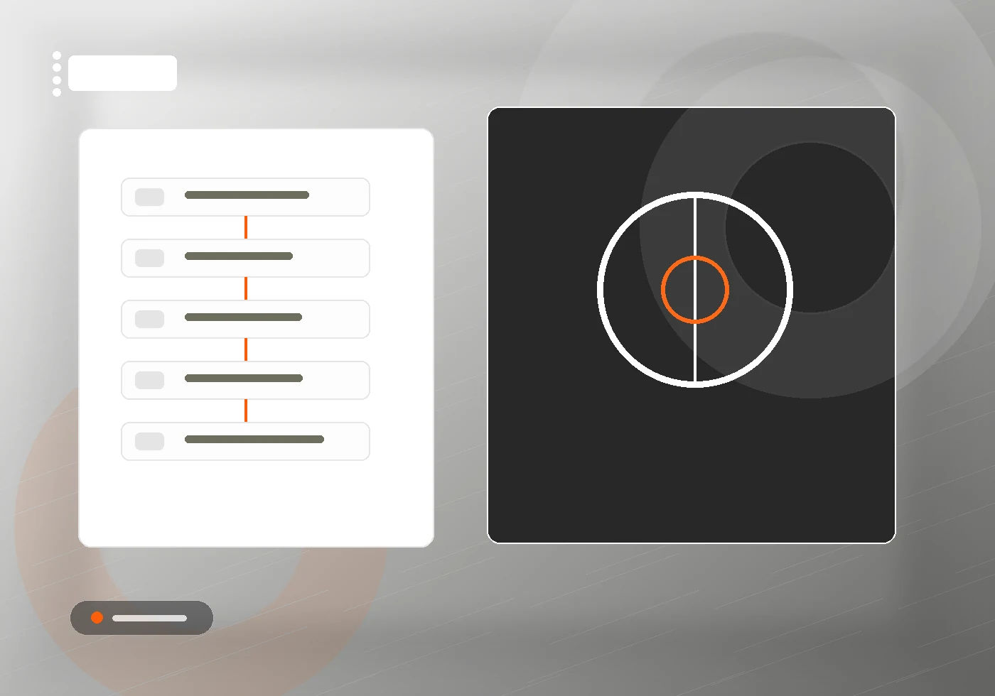 Sports technology dashboard zonder officiele logo's. Sports technology dashboard with club, player, planning and communication modules. No official logos.