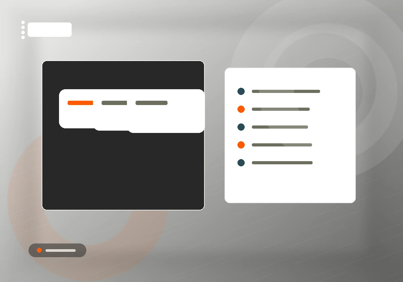 BulqPay betaalproces dashboard. Payment process dashboard with transactions, payment links and status timeline.