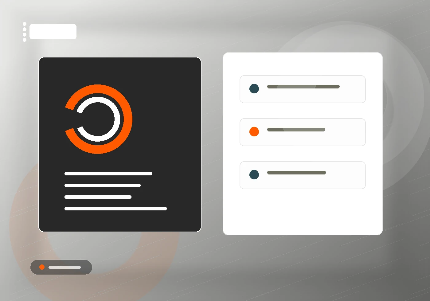 UX wireframe naast uitgewerkte interface. UX wireframe and polished interface side by side.